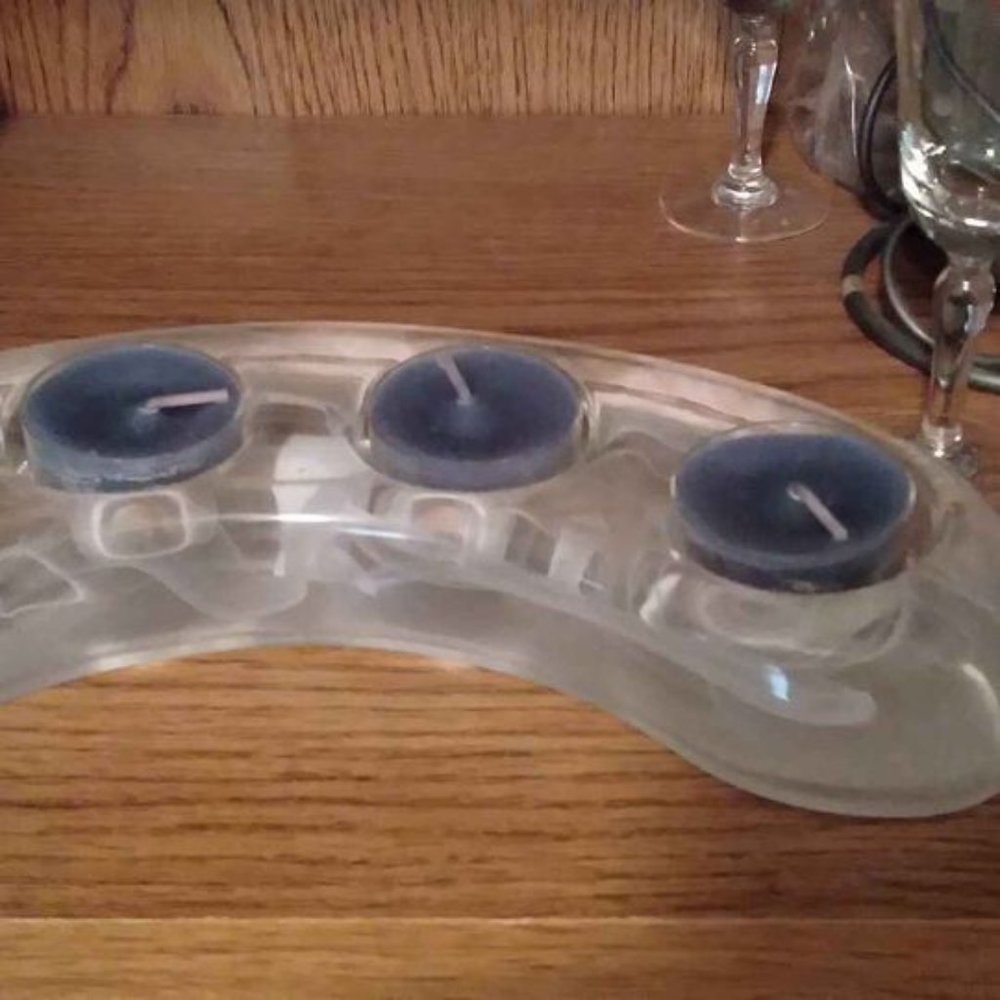 Partylite Half Circle Tealite holder